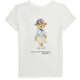 Polo Ralph Lauren Otroška bombažna kratka majica bela barva, 313941151002