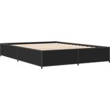  Okvir za krevet crni 135x190 cm konstruirano drvo i metal | shoptok.hr