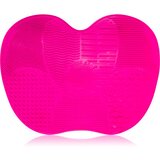Lash Brow Silicone Make-up Brush Wash Matte Pink krtačka za čiščenje čopičev velikost XL 1 kos | Shoptok.si