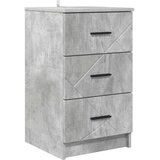 vidaXL Nočna omarica Betonsko siva 38 x 38 x 66 cm Konstruiran les | Shoptok.si