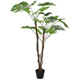  Umjetna Monstera biljka Zelena 70 x 16 x 130 cm Tkanina i drvo | Eponuda.com