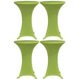  Rastezljivi stolnjak 4 kom 80 cm zeleni