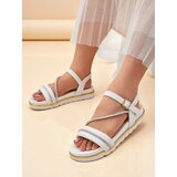 Resti Royal Fashion Women's Rhinestone Wedge Sandals Magnol | shoptok.hr