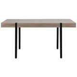 Bessagi Home moderna jedilna miza elin, hrast, železo | Shoptok.si
