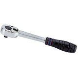 KING TONY Ratchet 1/4 "24 zob 130 mm krom, gumijast ročaj, blokada, (21121952) Cene