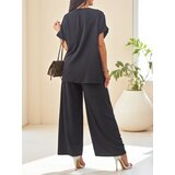 Resti Women's cotton set with short sleeves and wide pants | Shoptok.si