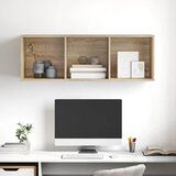  Zidni TV ormarić boja hrasta 37 x 37 x 107 cm konstruirano drvo | shoptok.hr