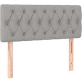  Box spring postelja z vzmetnico LED sv. siva 120x200 cm blago, (20726089) | Shoptok.si