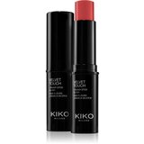 KIKO Milano Velvet Touch kremasto rdečilo v paličici odtenek 06 Geranium 10 g | Shoptok.si