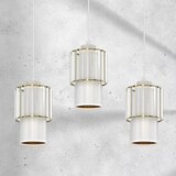 Viseći luster na sajli BLANCO 3xE27/60W/230V bela | Eponuda.com