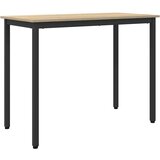  Stol Sonoma hrast 100 x 50 x 76 5 cm Inženjerska drva i čelik | shoptok.hr