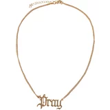 MT Accessoires Pray Chunky Gold Necklace
