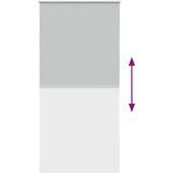 Rolo zavjesa Blackout svijetlo siva 100x210 cm Širina tkanine | shoptok.hr