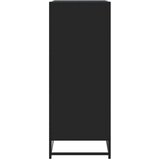 Ormarić za cipele crni 75x38x97 5 cm Konstruirano drvo i metal | shoptok.hr