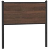 vidaXL Uzglavlje smeđa boja hrasta 90 cm konstruirano drvo i čelik | shoptok.hr