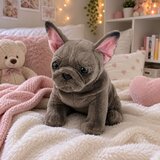 Plišana igračka Bulldog 22 cm - smeđi | Shoptok.si