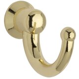 SIRO Garderobna kljuka (Do x Š x V: 30 x 12 x 22 mm, Zlata, Jeklo) Cene