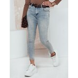 DStreet Spodnie damskie CURVEON z push up'em jeansowe | shoptok.hr