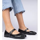 Gemre Black women's ballet flats with a bow Mansy | shoptok.hr