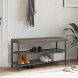  Jastučić za klupu Umjetna koža Siva Dubina 35 cm | shoptok.hr