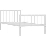 Furnova Posteljni okvir bel kovinski 90x200 cm, (21931800) | Shoptok.si