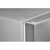EXQUISIT GS231-NF-H-040C zamrzovalna z omara inox videzom 143 cm, NoFrost 161 prostornina litrov Slike