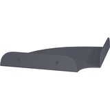  Lebdeća polica s policom 2 pcs Antracit 15 x 15 x 2 cm - Antracit 15 cm 2 | shoptok.hr