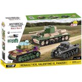 Cobi Toys COBI: Panzer I, Renault R35 in Valentine IX – 3 v 1 gradbena igrača (2740) Cene
