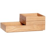 Hübsch Leseni organizatorji v kompletu 3 ks Staple – Cene