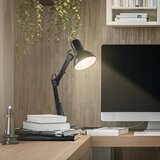  Stona lampa sa klipsom 2u1 1xE27/60W/230V crna | Eponuda.com