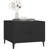  Stolić za kavu s metalnim nogama 2 kom crni 50 x 50 x 40 cm | shoptok.hr