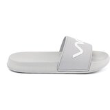 Shelvt Light gray flip-flops with inscription | shoptok.hr
