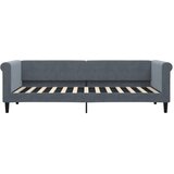  Dnevni krevet s madracem tamnosivi 80 x 200 cm baršunasti | shoptok.hr