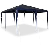 Šator za zabave Plava 400 x 400 x 266 cm Polietilen i čelik | shoptok.hr