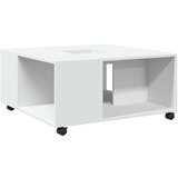  Stolić za kavu bijeli 80 x 80 x 40 cm od konstruiranog drva | shoptok.hr
