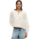 Superdry bela ženska bluza
