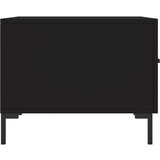  Stolići za kavu 2 kom crni 50x50x40 cm od konstruiranog drva | shoptok.hr