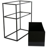  Stalak za cveće 50x44 cm crne boje | Eponuda.com