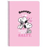 SNOOPY Bilježnica A4 - kvadratići, 80 listova | shoptok.hr