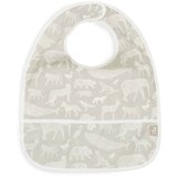 Jollein 2 dijelni set podbradnjaka animals olive green | shoptok.hr