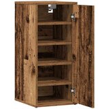 vidaXL omara za čevlje iz starega lesa 32x35x70 cm inženirski les | Shoptok.si