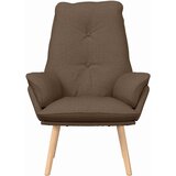  Fotelja Smeđa 69 x 74 x 93 cm Poliester i šperploča | Shoptok.si