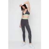 Trendyol Sports Leggings - Gray - High Waist | shoptok.hr