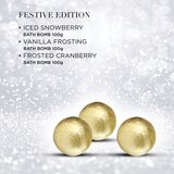 Baylis & Harding Festive Edition Luxury Bath Bomb kroglica za kopel v darilnem pakiranju | Shoptok.si