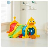  MamaKids šareni dječji tunel s toboganom, patka 185 cm | shoptok.hr