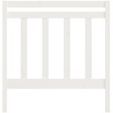  Uzglavlje za krevet bijelo 95 x 4 x 100 cm od masivne borovine | shoptok.hr