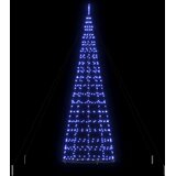  LED božićno drvce EKENAS 400 cm 800 LED lampica Plava Čelik | shoptok.hr