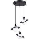 Sollux Lighting Obesna svetilka HYPERION 3P črna, (21347916) | Shoptok.si