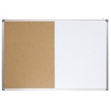  Ploča bijela magnetna/pluto zidna 90x120cm alu okvir 22386 | shoptok.hr