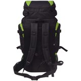vidaXL ruksak za Planinarenje XXL 75 L Crno-Zeleni | shoptok.hr